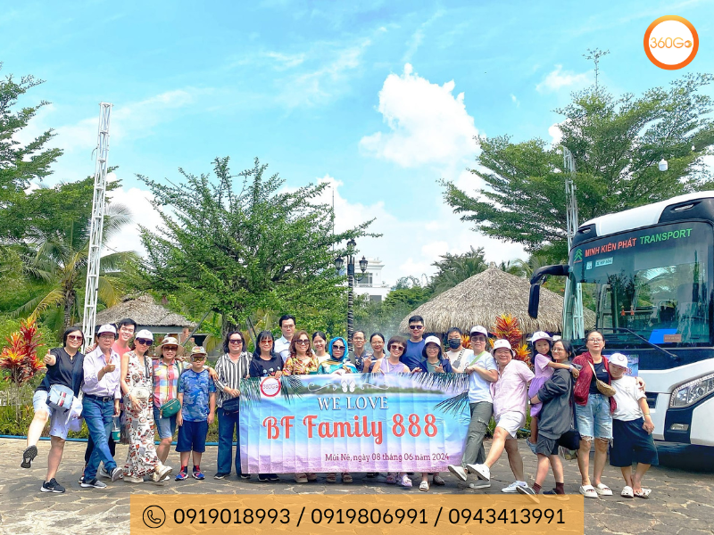 360Go với BF Family 888 - Du lịch 360Go 
